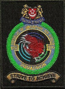 Arms (crest) of No 120 Squadron, Republic of Singapore Air Force