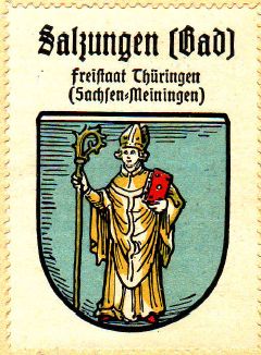 Wappen von Bad Salzungen/Coat of arms (crest) of Bad Salzungen