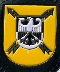 Coat of arms (crest) of the Signal Battalion 210, German Army