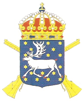 Coat of arms (crest) of 19th Infantry Regiment Norrbotten Regiment, Swedish Army