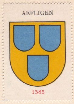 Wappen von/Blason de Aefligen