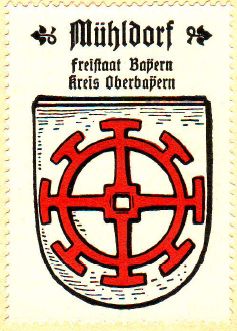 Wappen von Mühldorf am Inn/Coat of arms (crest) of Mühldorf am Inn