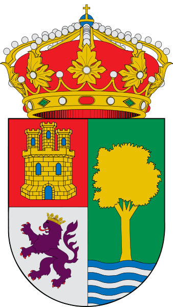 Escudo de Santa Olalla del Cala/Arms (crest) of Santa Olalla del Cala