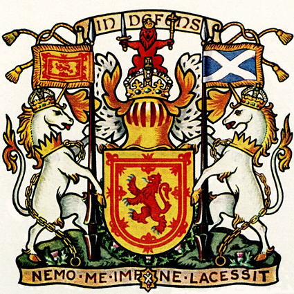 Coat of arms (crest) of Scotland