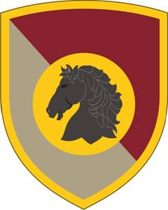 Coat of arms (crest) of 300th Sustainment Brigade, US Army