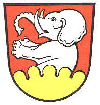 Wappen von Wiesensteig/Arms (crest) of Wiesensteig