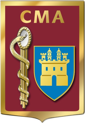Coat of arms (crest) of the Armed Forces Military Medical Centre Gap, France