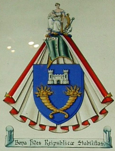 Coat of arms (crest) of Bank of Ireland