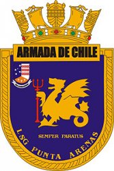 Blason de Coastal Patrol Vessel Punta Arenas (LSG-1619), Chilean Navy/Arms (crest) of Coastal Patrol Vessel Punta Arenas (LSG-1619), Chilean Navy