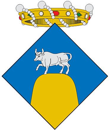 Escudo de Santa Margarida de Montbui/Arms (crest) of Santa Margarida de Montbui