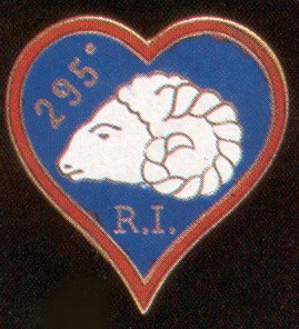 Coat of arms (crest) of the 295th Infantry Regiment, French Army