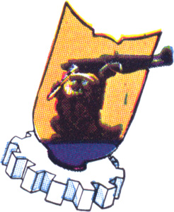 Coat of arms (crest) of the 321st Service Squadron, USAAF