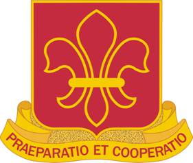 Coat of arms (crest) of 85th Regiment, US Army