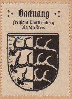 Wappen von Backnang