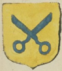 Arms (crest) of Tailors and Clothworkers in Melle