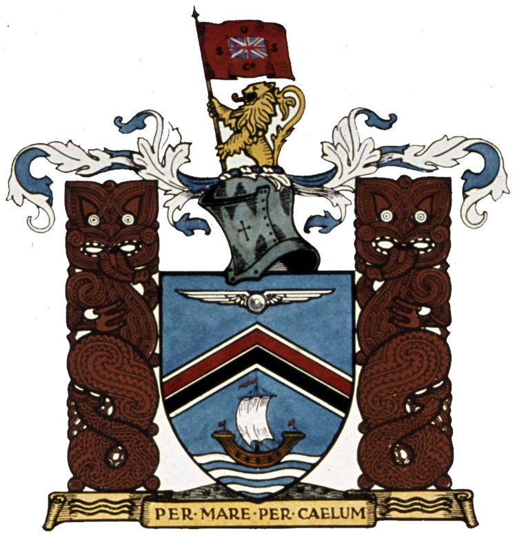 Arms of Union Steam Ship Company of New Zealand Limited