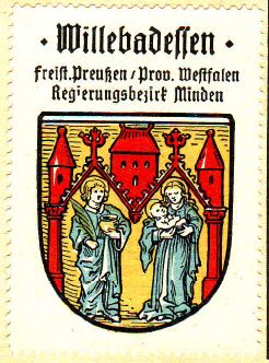 Wappen von Willebadessen/Coat of arms (crest) of Willebadessen