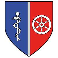 Coat of arms (crest) of the Medical Support Center Erfurt, Germany