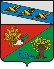 Coat of arms (crest) of Zolotukhino Rayon