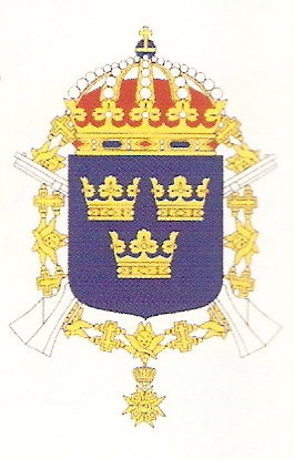 Coat of arms (crest) of the 1st Infantry Regiment Svea Life Guards, Swedish Army