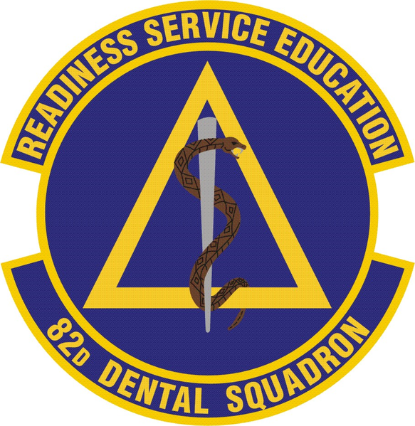 File:82nd Dental Squadron, US Air Force.png