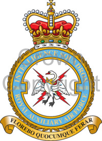 Coat of arms (crest) of the No 7006 (Volunteer Reserve) Intelligence Squadron, Royal Auxiliary Air Force