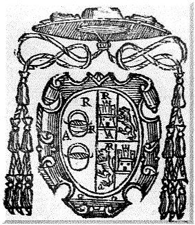 Arms (crest) of Alfonso Manrique de Lara y Solís