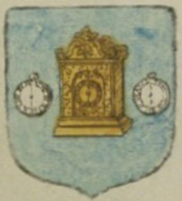 Coat of arms (crest) of Clockmakers in Paris
