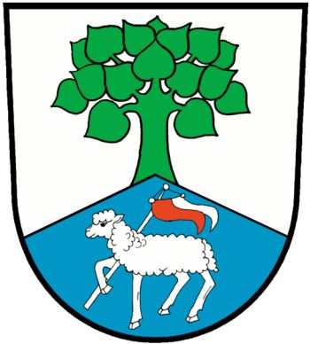 Wappen von Rückersdorf (Niederlausitz)/Arms (crest) of Rückersdorf (Niederlausitz)