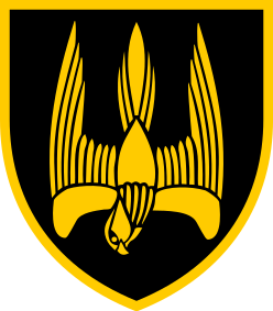 Coat of arms (crest) of the 46th Donbass-Ukraine Special Purpose Battalion, Ukrainian Army