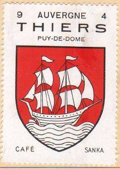 Blason de Thiers (Puy-de-Dôme)