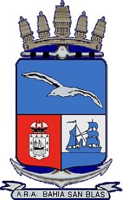 Coat of arms (crest) of the Transport Ship ARA Bahía San Blas (B-4), Argentine Navy