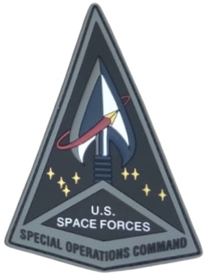 Coat of arms (crest) of US Space Force Special Operations Command, US Space Force