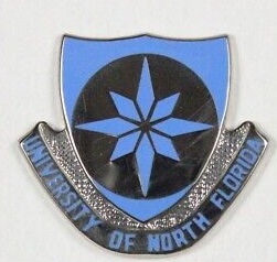 Coat of arms (crest) of the University of North Florida Reserve Officer Training Corps, US Army