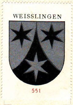 Wappen von/Blason de Weisslingen