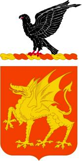 Arms of 1st Cavalry Regiment, US Army