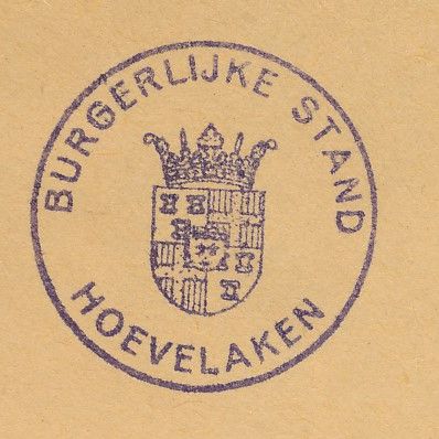 Wapen van Hoevelaken/Coat of arms (crest) of Hoevelaken