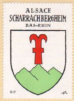 Blason de Scharrachbergheim
