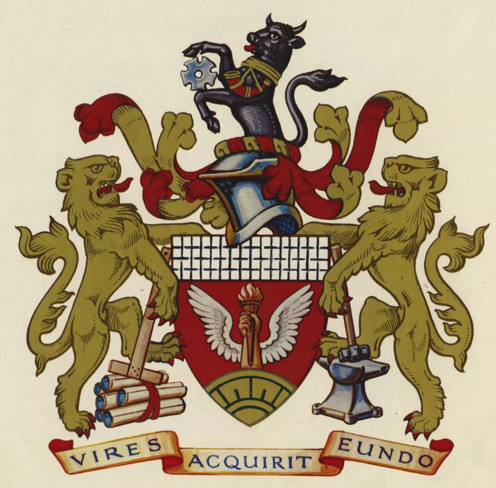 Arms of Institution of Production Engineers