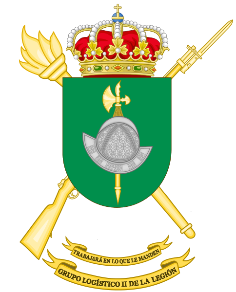 File:Logistics Unit II of the Legion, Spanish Army.png