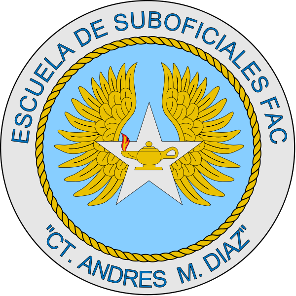 File:Non Commissioned Officer School of the Colombian Air Force CT Andres M. Diaz.png