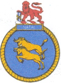 Coat of arms (crest) of the SAS Natal, South African Navy