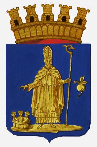 Wapen van Sint-Niklaas/Coat of arms (crest) of Sint-Niklaas