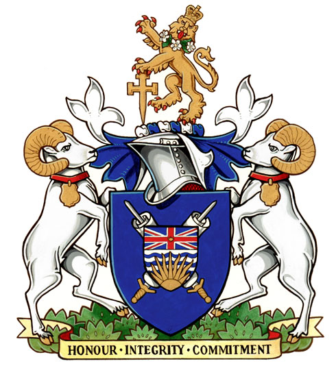 Arms of British Columbia Sheriff Service