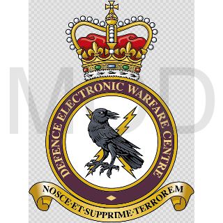 Coat of arms (crest) of the Defence Electronic Warfare Centre, United Kingdom