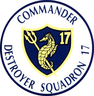 Coat of arms (crest) of the Destroyer Squadron Seventeen, US Navy