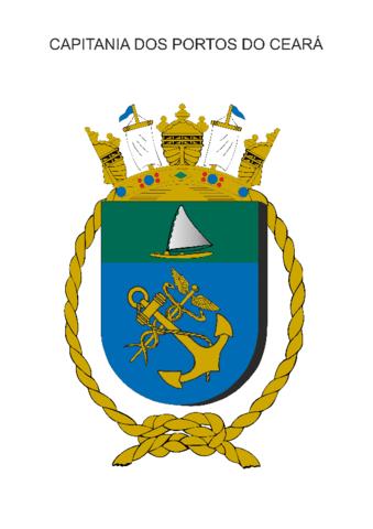Coat of arms (crest) of the Harbour Captain of Ceará, Brazilian Navy