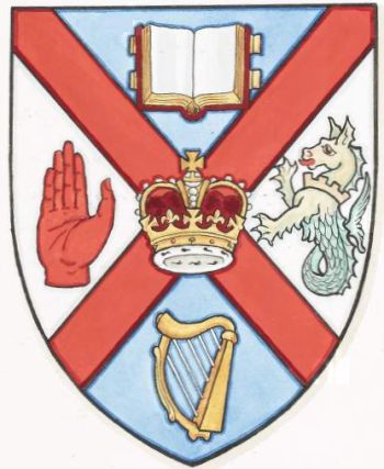 Arms of Queens University of Belfast