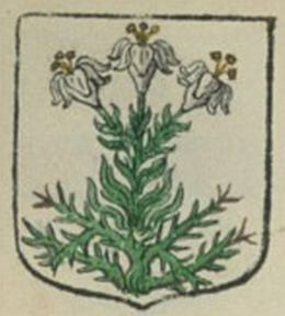 Arms (crest) of Ursulines in Tours