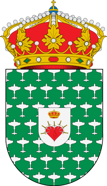 Escudo de Valverde de la Virgen/Arms (crest) of Valverde de la Virgen